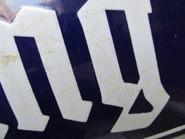 Emaille Straßenschild Adolf Hitler Ring