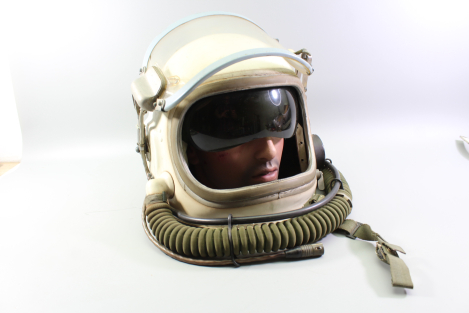 Original GSh-6 High-Altitude Flying Helmet – MiG-25 Pilot | Soviet High-Altitude Equipment | Cold War