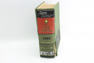 German Reich address book for industry, commerce, trade, agriculture 1942, manufacturers and sales addresses