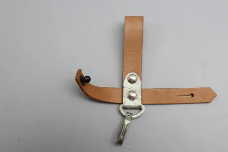 East German NVA AK-47 combat knife with leather belt loop.