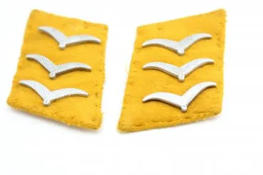 Luftwaffe - Pair of collar tabs of the Corporal Flying Troop