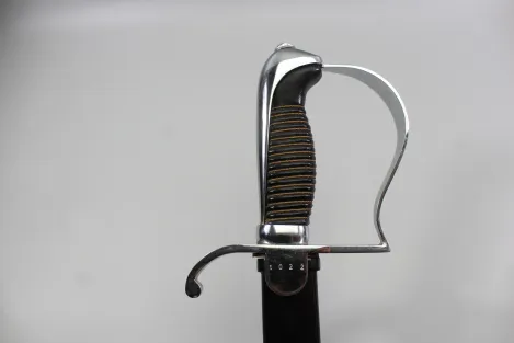 Original East German National People's Army (NVA) parade officer's saber, 2nd version, number 1022.