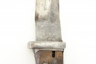 Bayonet / sidearm Paul Weyersberg Kirschbaum & Co, Solingen - K98 bayonet