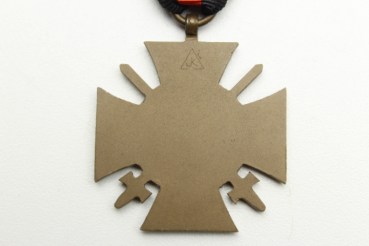 Kriegsmarine Togo NJL Nachtjagdtleitschiff Ehrenkreuz für Frontkämpfer m. Hersteller, magnetisch