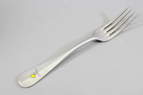 Originale Luftwaffe Gabel Kantinenbesteck 1940 Fl.U.V, GAG 1939