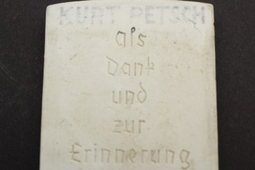 Kriegsmarine Togo NJL Nachtjagdtleitschiff commemorative plaque for the 700th anniversary Berlin 1237-1937