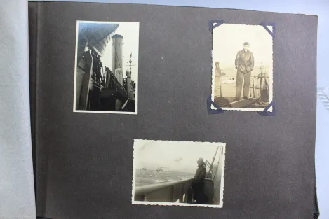 Erinnerungen meine Dienstzeit Kriegsmarine Fotoalben, Eismeer Ansichten, Glockentaucher u. U-Boote 190 Fotos