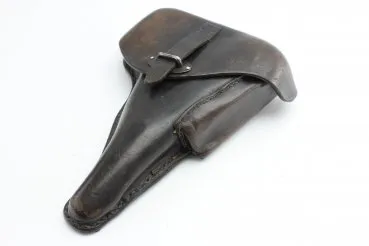 P38 Wehrmacht pistol holster, manufacturer jxb 43, WaA stamp