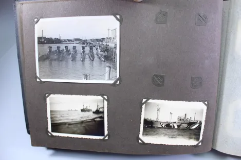 Erinnerungen meine Dienstzeit Kriegsmarine Fotoalben, Eismeer Ansichten, Glockentaucher u. U-Boote 190 Fotos