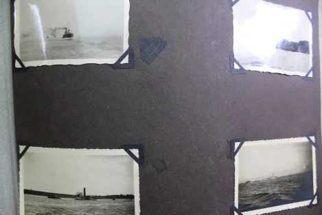 Erinnerungen meine Dienstzeit Kriegsmarine Fotoalben, Eismeer Ansichten, Glockentaucher u. U-Boote 190 Fotos