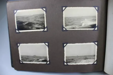 Erinnerungen meine Dienstzeit Kriegsmarine Fotoalben, Eismeer Ansichten, Glockentaucher u. U-Boote 190 Fotos