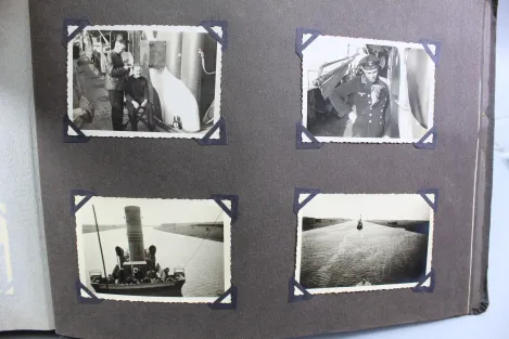 Erinnerungen meine Dienstzeit Kriegsmarine Fotoalben, Eismeer Ansichten, Glockentaucher u. U-Boote 190 Fotos
