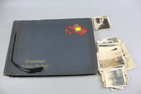Erinnerungen meine Dienstzeit Kriegsmarine Fotoalben, Eismeer Ansichten, Glockentaucher u. U-Boote 190 Fotos