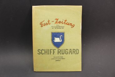 Kriegsmarine Togo Schiff Rugard Festzeitung
