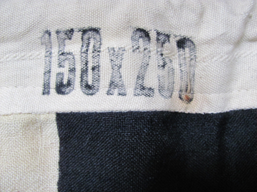 Large Imperial War Flag of the German Navy, 150 cm x 250 cm, with manufacturer's mark