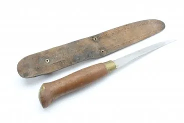 Altes Jagdliches Messer, wohl Filetiermesser, länge Gesamt ca 28 cm, Staniles