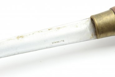 Altes Jagdliches Messer, wohl Filetiermesser, länge Gesamt ca 28 cm, Staniles