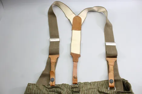Original East German Army (NVA) camouflage trousers, East German military combat trousers, camouflage pants
