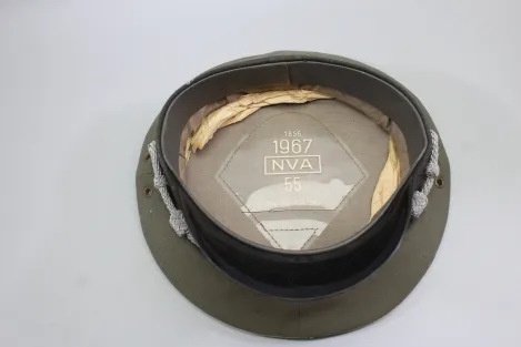 East German Army (NVA) peaked cap for an officer of the ground forces, 1967