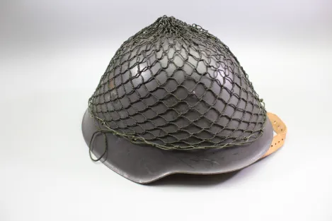 Original East German NVA steel helmet, National People's Army, 3 rivets,