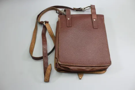 Original DDR / NVA Leather Map Case (Used)