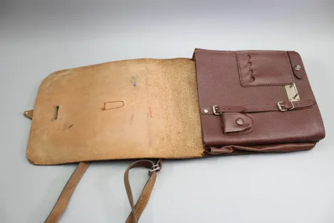Original DDR / NVA Leather Map Case (Used)