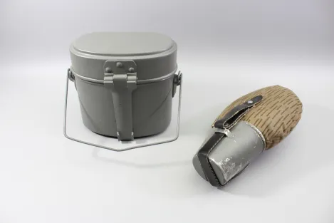 Original GDR NVA Canteen with Mess Kit