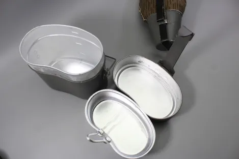 Original GDR NVA Canteen with Mess Kit