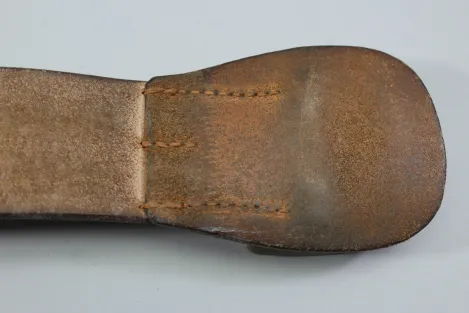 GDR Leather Belt / Officer's Belt – NVA (East German Army), Brown