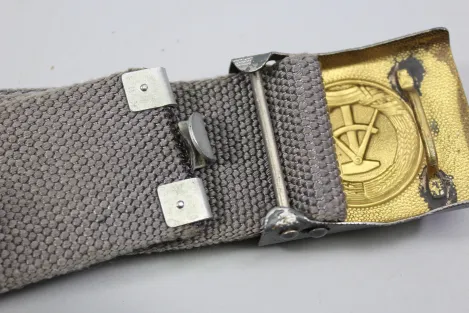 Original NVA Belt – Sturdy Grey Webbing Belt