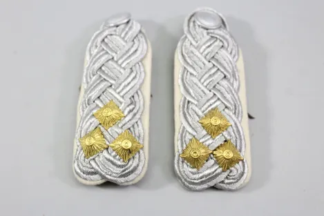 East German National People's Army (NVA) shoulder boards for a colonel of the infantry