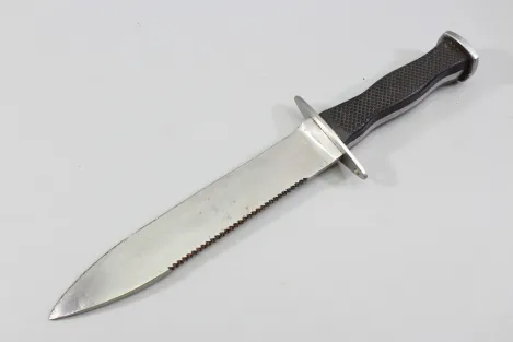 DDR NVA Tauchermesser „Poseidon“ – gefertigt in Mühlhausen (Thüringen) Militärisches Sammlerstück aus der ehemaligen DDR