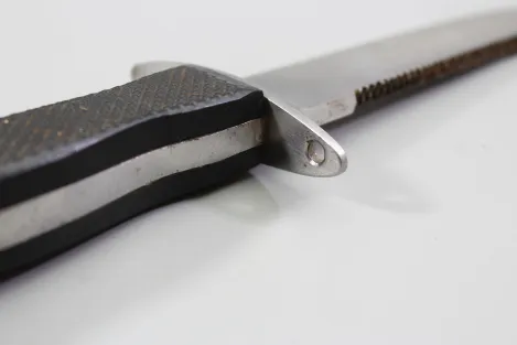 DDR NVA Tauchermesser „Poseidon“ – gefertigt in Mühlhausen (Thüringen) Militärisches Sammlerstück aus der ehemaligen DDR