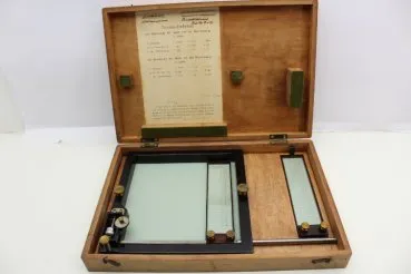 Ww2 pre-war map measuring device, vernier measuring device, cross table with vernier scale