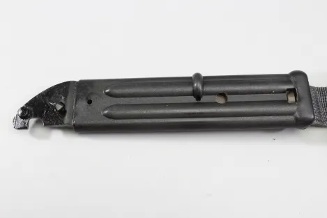 Combat knife 87, survival knife KM 87 of the National People's Army with complete survival capsule in the handle, original