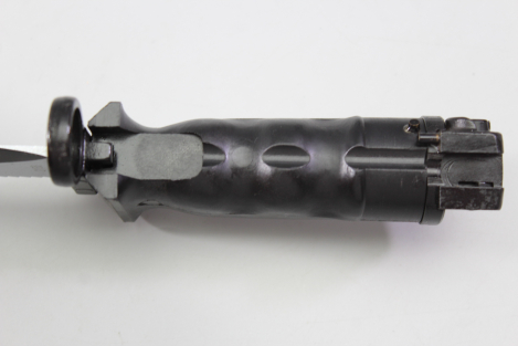 Kampfmesser 87 Überlebensmesser KM 87 der Nationalen Volksarmee mit kompl. Überlebenskapsel im Griff, original
