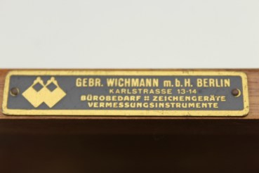 Map measuring device, coordinate measuring device, plan indicator made of aluminum Horst. Wichmann