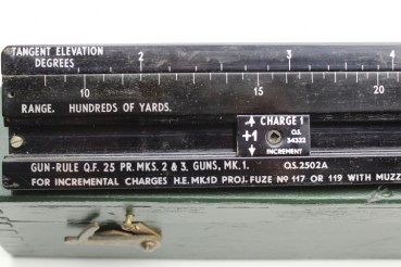 ww2 1945 USA slide rule weapon calculator guns, artillery