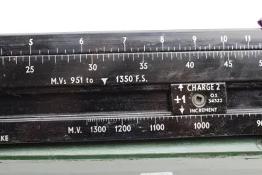 ww2 1945 USA slide rule weapon calculator guns, artillery