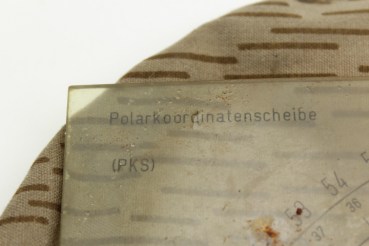NVA Polarkoordinatenscheibe PKS m. Zubehör in Tasche