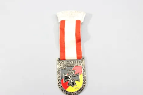 Medaille zum 30-jährigen Bestehen des Sanitätsbataillon 11 in Delmenhorst und Leer