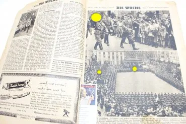 ww2 Wehrmacht newspaper the week, 9 issues bound as a book