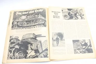 Zeitung Sieg im Westen – Kriegsberichte Feldzug in Frankreich im Jahr 1940