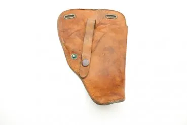 Original brown pistol pouch / holster,