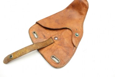Original brown pistol pouch / holster,