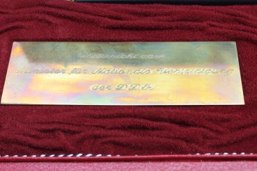 DDR / NVA Presentation dagger of the GDR, inscription "Ministry for State Security" dagger General