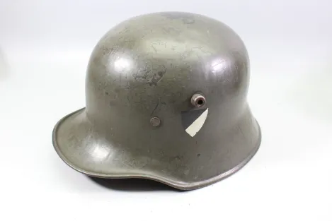 Original M18 Reichswehr Stahlhelm TJ66 C. Thiel & Söhne – Hpt. Walter – mit 2 Kurt-Walter-Marken