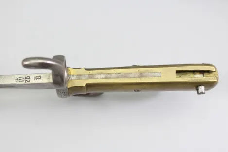 Deutsches Bajonett - M1871 gestempelt 58.R.R.6.139. von E. Wilhelm Suhl