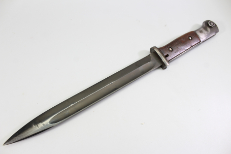 Seitengewehr k98, griechisches Model Nr. 6189, Hersteller E u. F Hörster Solingen, WAA Stempel, Jahr 1937