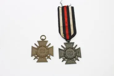 Ehrenkreuz für Frontkämpfer 1914/1918 mit Hersteller